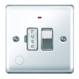 Wickes 13A Switched Fused Socket + LED Screwed Raised Flat P £7.49