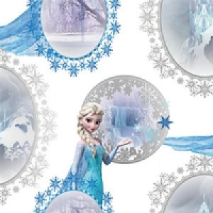 Disney Frozen Elsa Scene Decorative Wallpaper Multi &pound;10.99