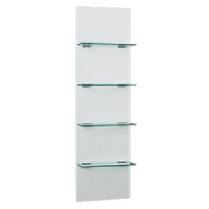Wickes Toulouse Glass Shelving Unit