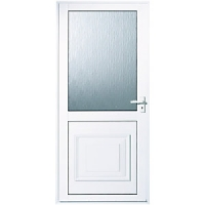 Wickes Tyne Aluminium Door Glazed 1981x762mm Left Opening £209.00