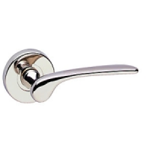 Urfic Como Lever On Rose Polished Nickel