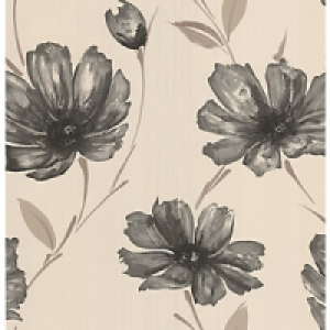 Graham & Brown Spirit Decorative Wallpaper Charcoal 10m £17.49