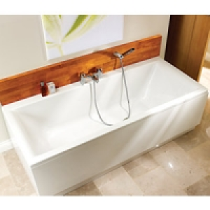 Wickes Mineo Double Ended Bath 1700mm