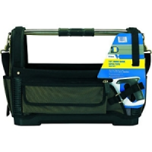 Wickes Heavy Duty Hard Base Open Tool Tote 18in