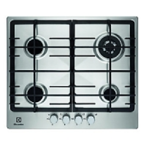 Electrolux EGG6343NOX 4 Burner Gas Hob Stainless Steel 600mm