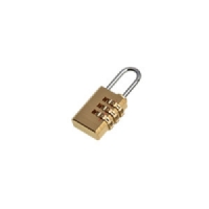 Wickes Combination Padlock Steel 20mm £4.99