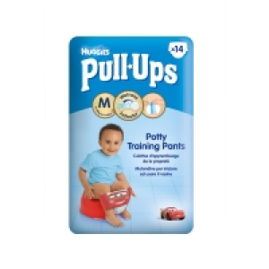 Wilko  Huggies Pull-Ups Day Potty Training Pants Medium Boys 14s