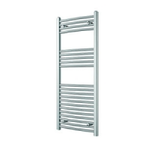 Wickes Curved Towel Radiator Chrome 1200x500mm £119.99