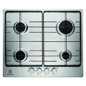 Electrolux EGG6242NOX 4 Burner Gas Hob Stainless Steel 600mm