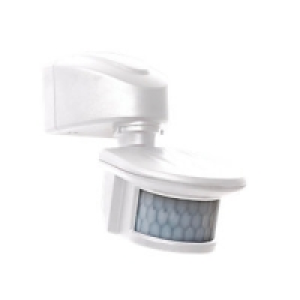 Zinc Zelus 180 Degree PIR White &pound;9.99