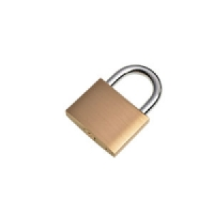 Wickes  Wickes Padlock Brass 50mm