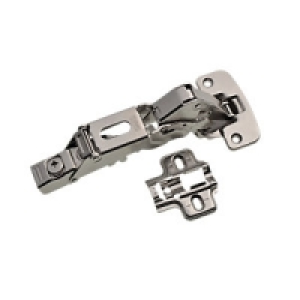 Wickes 165 Degree Clip On Cabinet Soft Close Hinge Nickel Pl