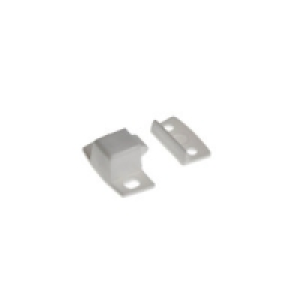 Wickes Plastic Catch Rocker White 28mm 4 Pack &pound;3.99