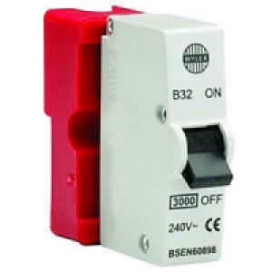Wylex Type B Plug-In Mini Trip Circuit Breaker 32 Amp