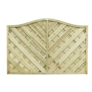 Wickes Cambridge Fence Panel 1.8mx1.2m 3 Pack