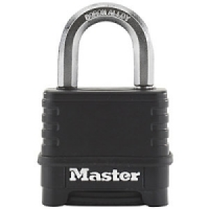 Master Lock Excell M178EURD 4 Digit Resettable Zinc Black Pa