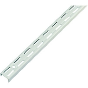 Wickes Twin Slot Upright Bracket White 2060mm £13.49