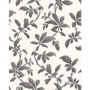 Graham & Brown Premier Sara Decorative Wallpaper Black 10m £16.49