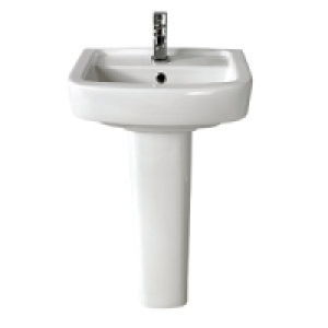 Wickes Capri Basin with Full Pedestal 450mm £100.00