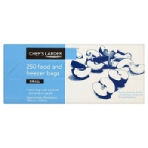 Chefs Larder 250 Sml Food/Freezer Bags