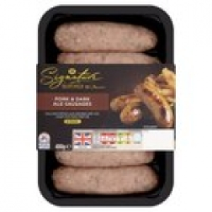 M Signature Thick Pork & Dark Ale Sausag £3.00