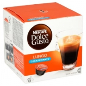 Asda Nescafe Dolce Gusto Lungo Decaff Coffee Pods 16 Servings