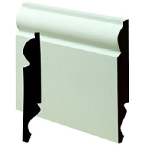 Wickes Dual Purpose Primed MDF Torus/Ogee Skirting 14.5x119x