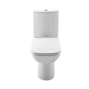 Wickes Renata Toilet Pan, Cistern with Soft Close Toilet Sea £237.50