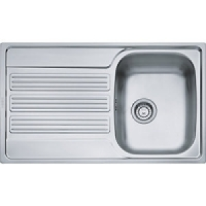 Wickes  Franke Galileo 1 bowl Stainless steel sink