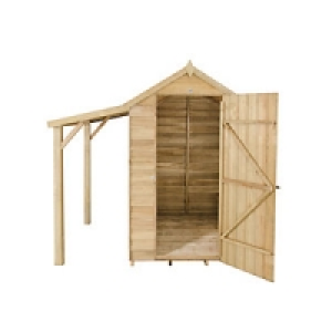 Wickes Overlap Pressure Treated Apex Shed 6x4