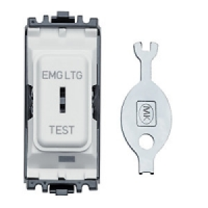 MK Grid 20A Sp 2WAY Sec.Key Sw-emg-ltg £6.29