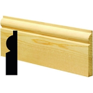 Wickes Pine Torus Architrave 19x69x2100mm £4.59