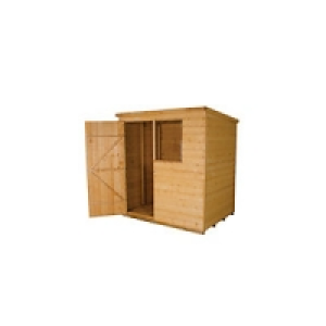 Wickes Shiplap Dip Treated Pent Shed 6x4