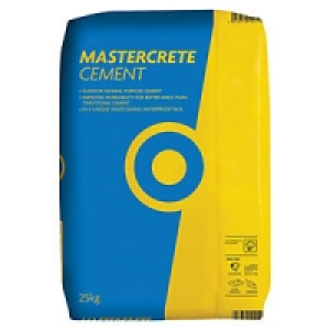 Blue Circle Mastercrete Cement 25kg £6.59