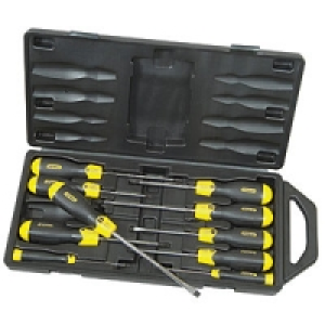 Stanley Cushion Grip 10 Piece Flared/Pozi Set &pound;29.99