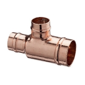 Wickes End Feed Reducing Tee 22 x 15 x 22mm £2.19