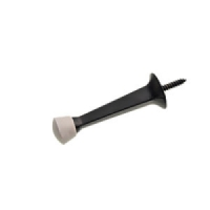 Wickes Solid Door Stop Black £2.65
