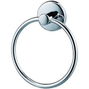Wickes Boston Chrome Towel Ring £7.49