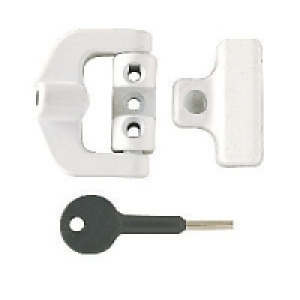 Yale V-8K123LK-WE PVCu Window Lock White
