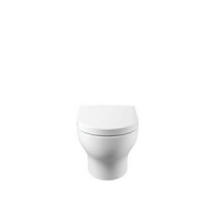 Wickes  Wickes Bellante Wall Hung Toilet Pan with Soft Close Toilet 