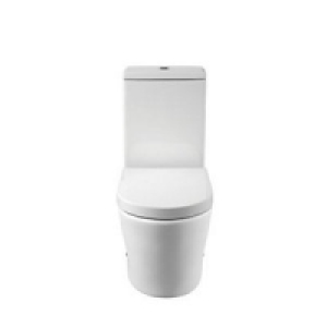 Wickes Priverno Toilet Pan, Cistern with Toilet Seat