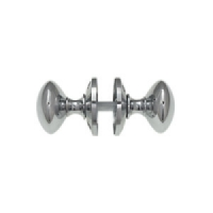 Wickes Victorian Mortice Knob Chrome Finish £11.26