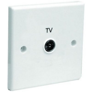 Wickes UHF/VHF Single Coaxial Flush Outlet Plug £3.71