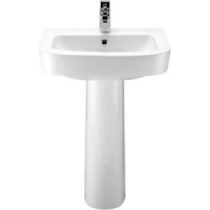 Wickes Phoenix Square Basin with Full Pedestal 600mm £137.50