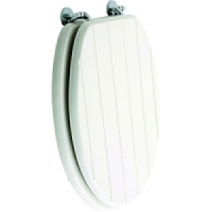 Wickes White Gloss Tongued & Grooved Toilet Seat £19.99