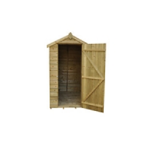 Wickes Tongue & Groove Pressure Treated Apex Shed 4x6