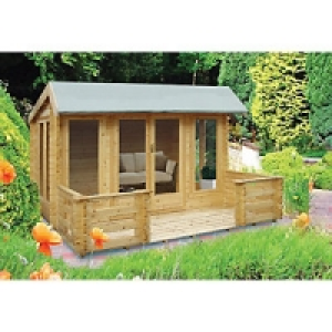 Shire Wykenham Log Cabin 12x14ft