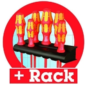 Wera VDE Screwdriver Set with Rack Pack 7