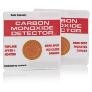 Wilko  Uni-Com Carbon Monoxide Detectors Twin Pack