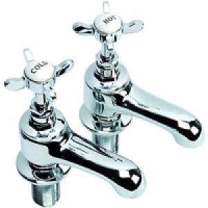 Wickes Mara Bath Taps Chrome